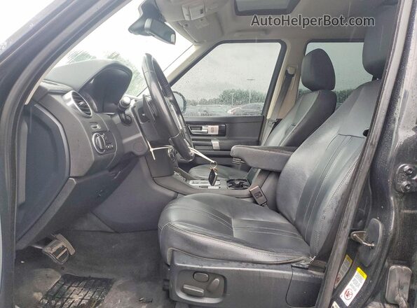 SALAG2V62GA801650 2016 LAND ROVER LR4 Black Вид панелі приладів