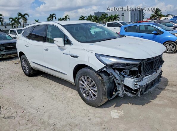 5GAERBKW3PJ162526 2023 BUICK ENCLAVE White Вид спереду