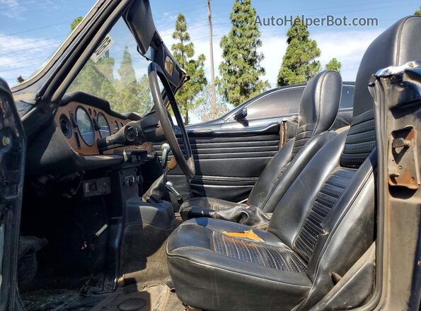CC25196L 1969 TRIUMPH GT6 Черный Вид салона спереди