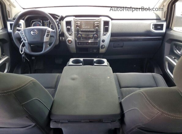 1N6AA1EK3HN512770 2017 NISSAN TITAN Серый Вид щитка приборов