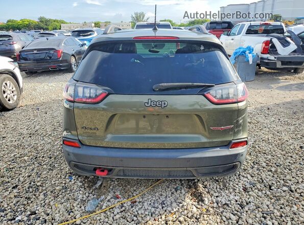 1C4PJMBX5KD169410 2019 JEEP CHEROKEE Green Սալոնի դիմացի տեսք