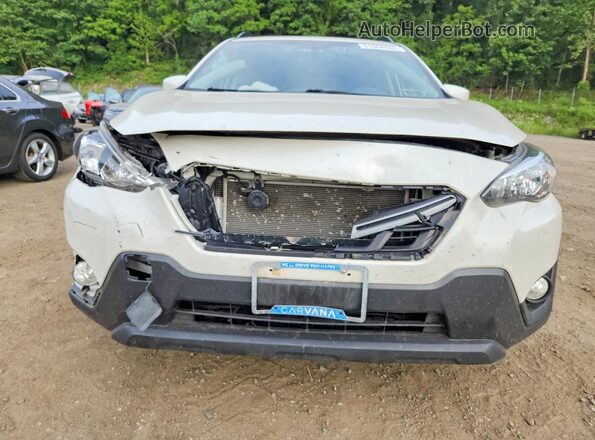 JF2GTAEC6M8307695 2021 SUBARU CROSSTREK White Vista trasera