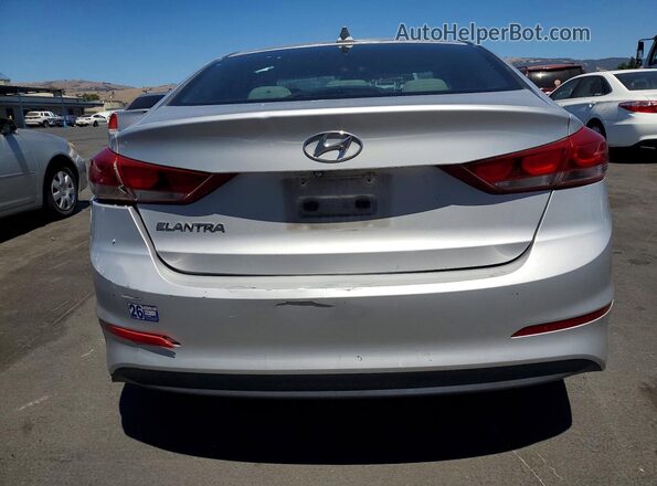 KMHD84LF8HU062196 2017 HYUNDAI ELANTRA Silver Front interior view