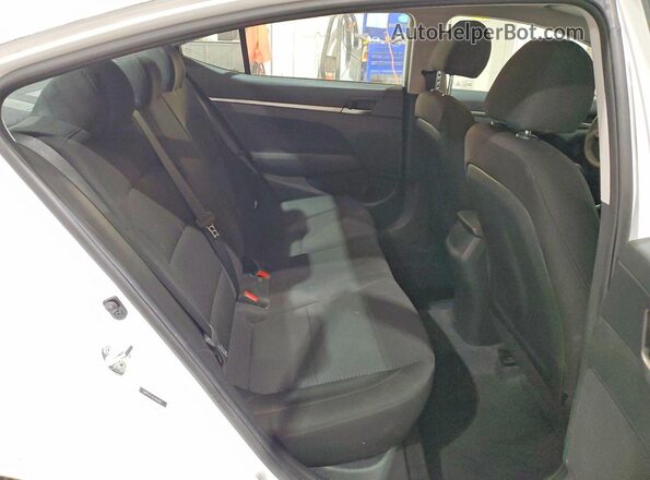 5NPD74LF8LH565057 2020 HYUNDAI ELANTRA White Rear interior view