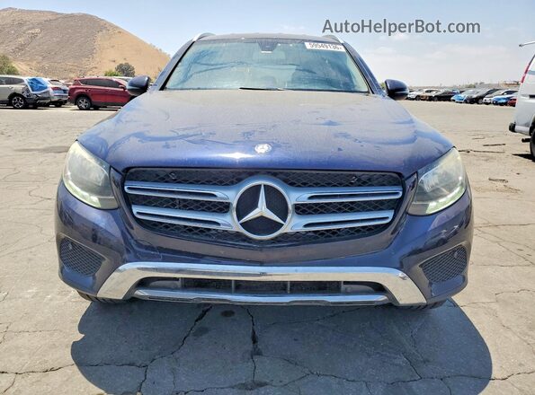 WDC0G4JB4GF057483 2016 MERCEDES-BENZ GLC-CLASS Blue Vista trasera