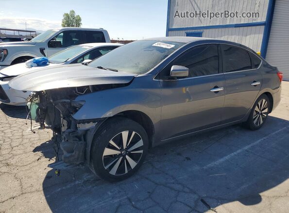 3N1AB7AP2KY415559 2019 NISSAN SENTRA Gray Rear left