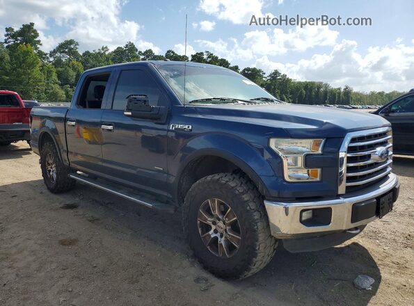 1FTEW1EP0GKD86773 2016 FORD F150 Blue წინა ხედი