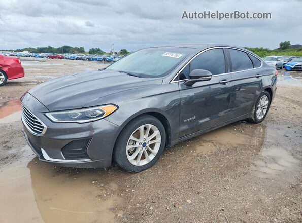 3FA6P0MU6KR137357 2019 FORD FUSION Угольный Задняя левая четверть