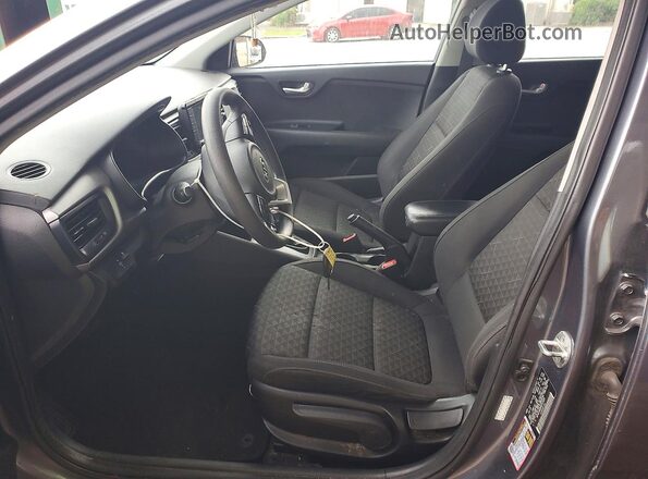 3KPA24AB5KE241620 2019 KIA RIO Gray Dashboard view