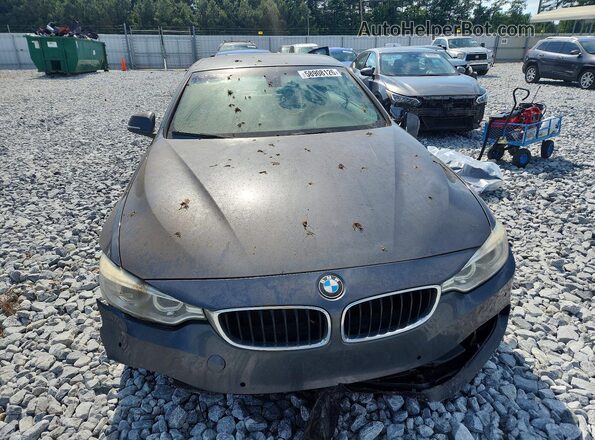 WBA3V7C5XG5A27427 2016 BMW 4 SERIES Gray Widok z tyłu