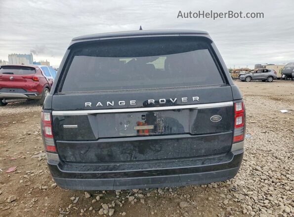 SALGS2FE1HA329795 2017 LAND ROVER RANGE Черный Вид салона спереди