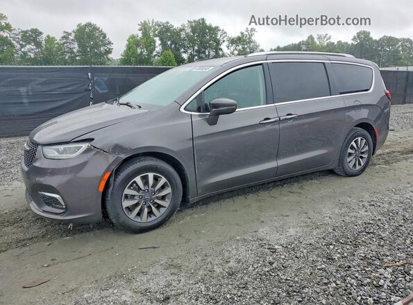 2C4RC1BG7MR539824 2021 CHRYSLER PACIFICA Серый Задняя левая четверть