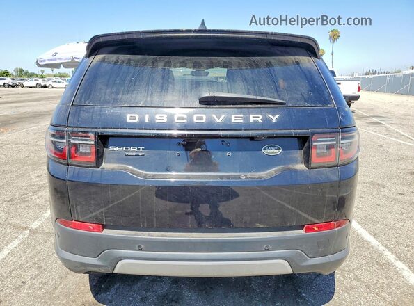 SALCJ2FX9LH836009 2020 LAND ROVER DISCOVERY Black წინა სალონის ხედი