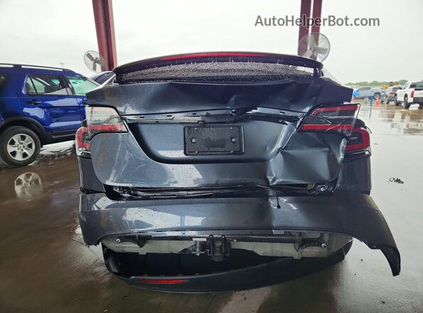 5YJXCDE44JF081127 2018 TESLA MODEL Gray Widok wnętrza z przodu