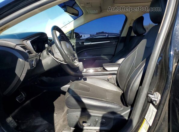 3FA6P0D95JR132063 2018 FORD FUSION Black Առջևի վահանակի տեսք
