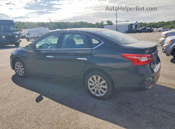 3N1AB7APXHY346984 2017 NISSAN SENTRA Black Trasero derecho
