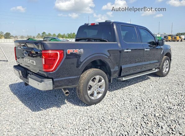 1FTEW1EP6PKE07822 2023 FORD F150 Black წინა მარჯვენა