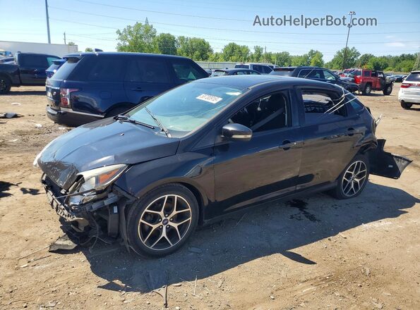 1FADP3H27JL282065 2018 FORD FOCUS Black უკანა მარცხენა