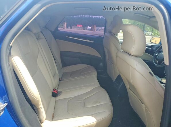 3FA6P0RU4JR247301 2018 FORD FUSION Blue უკანა სალონის ხედი