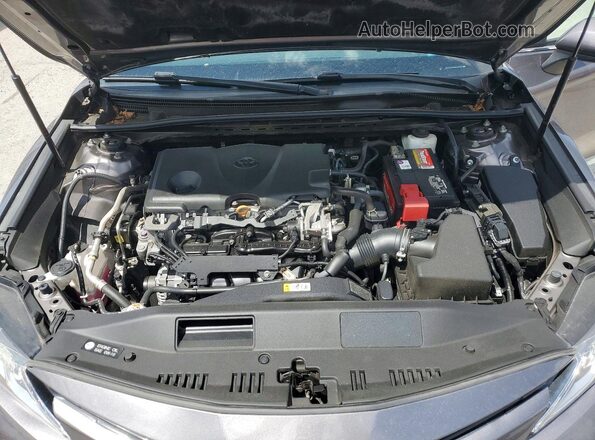 4T1B11HKXKU718745 2019 TOYOTA CAMRY Gray Շարժիչի բաժամունքի տեսք