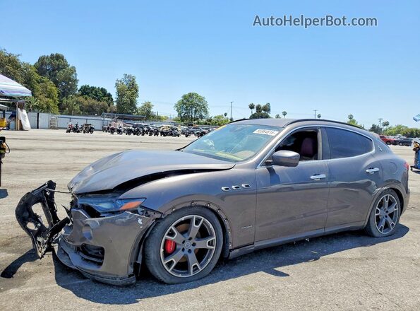 ZN661XUS4JX302510 2018 MASERATI LEVANTE Gray Rear left