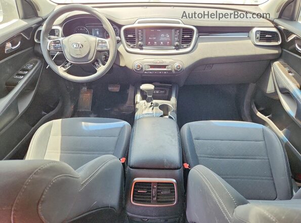 5XYPG4A5XKG483053 2019 KIA SORENTO Silver Vista del cuadro de instrumentos