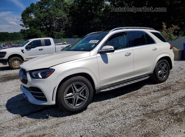 4JGFB4JEXMA384161 2021 MERCEDES-BENZ GLE White Задня ліва чверть