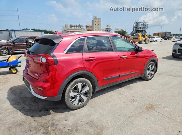 KNDCC3LC0H5042212 2017 KIA NIRO Red წინა მარჯვენა