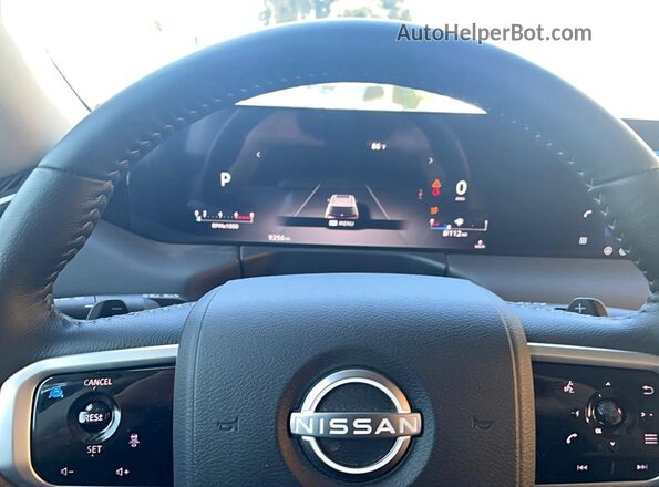 JN8AY3AD4T9320166 2026 NISSAN ARMADA Серый Вид щитка приборов