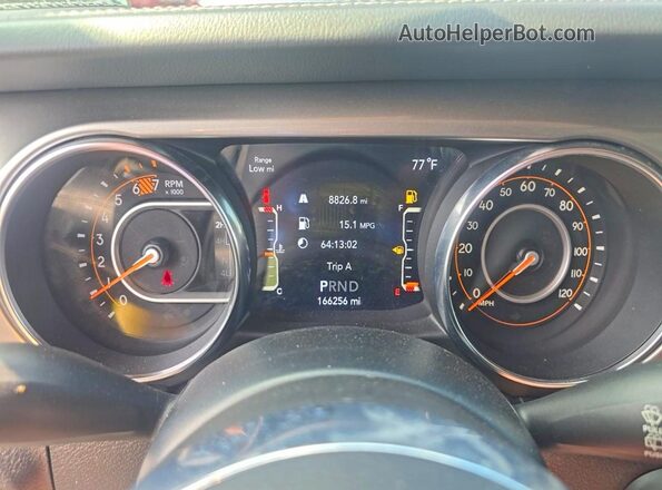 1C4HJXEN4LW114193 2020 JEEP WRANGLER Gray Widok deski rozdzielczej