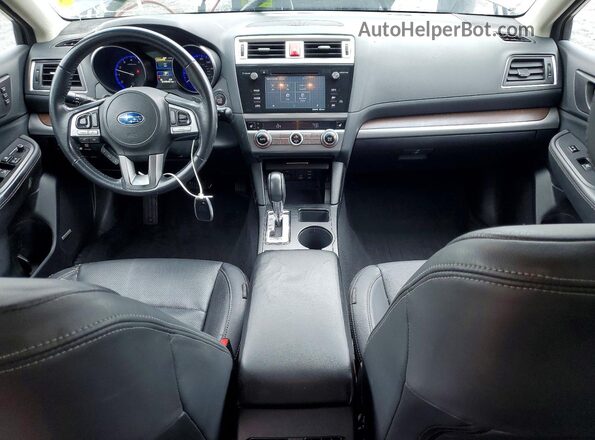 4S4BSAKC0H3219904 2017 SUBARU OUTBACK Blue Вид щитка приладів
