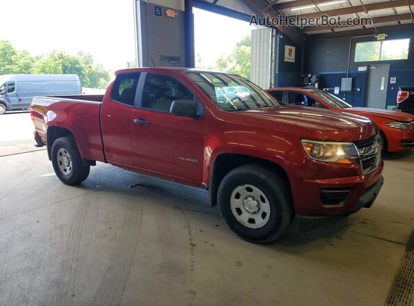 1GCHTBEAXG1100327 2016 CHEVROLET COLORADO Burgundy Widok z przodu