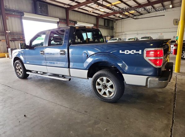 1FTFW1ET4DKD72243 2023 FORD F150 Синий Задняя правая четверть