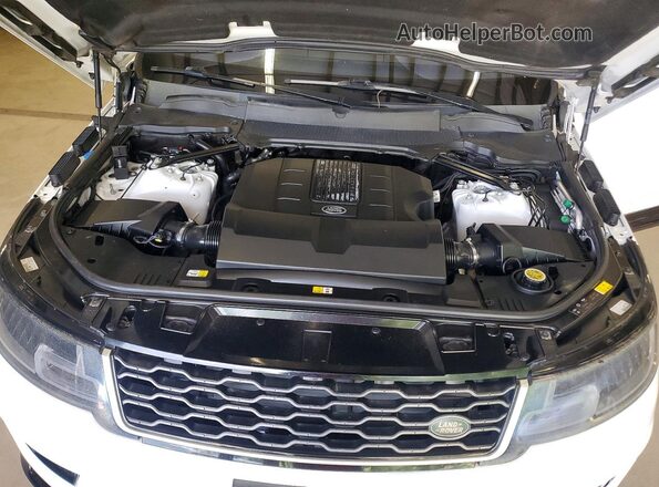SALWR2RV1KA815890 2019 LAND ROVER RANGE White VIN კოდის სტიკერის ხედი