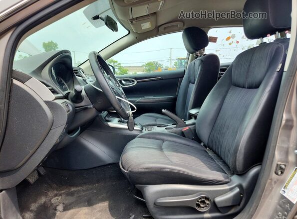 3N1AB7APXGY308430 2016 NISSAN SENTRA Серый Вид панели приборов