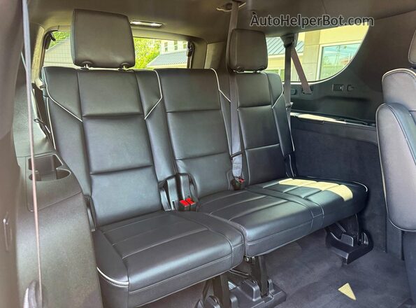 1GYS4KKL5NR278597 2022 CADILLAC ESCALADE Black Вид салону спереду