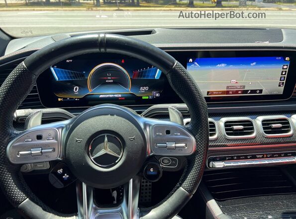 4JGFD6BB2MA527324 2021 MERCEDES-BENZ GLE White Dashboard view
