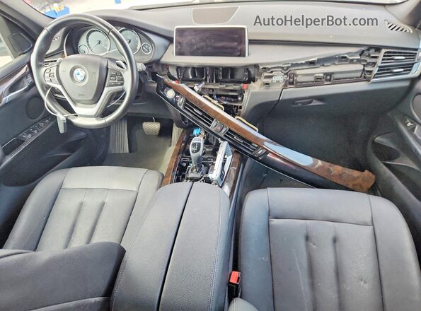 5UXKR2C53J0Z21663 2018 BMW X5 Белый Вид щитка приборов