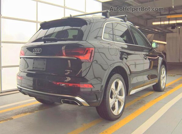 WA1EAAFY1N2063796 2022 AUDI Q5 Black წინა მარჯვენა
