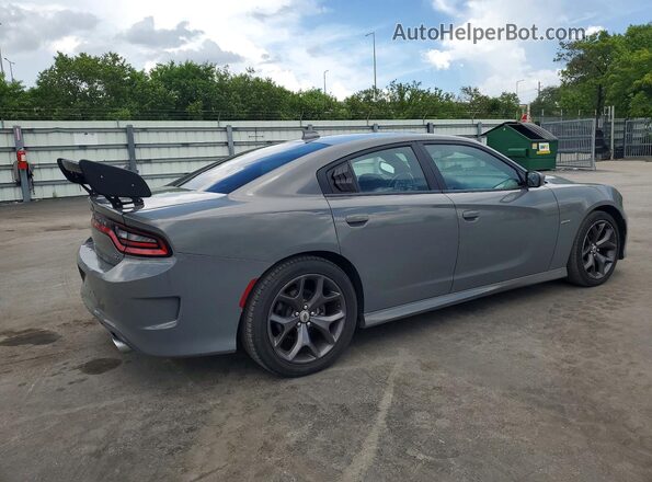 2C3CDXCT0KH619328 2019 DODGE CHARGER Gray წინა მარჯვენა