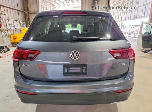 3VV0B7AX7KM095494 2019 VOLKSWAGEN TIGUAN Серый Вид салона спереди
