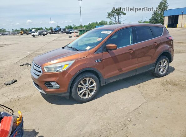 1FMCU9GDXHUC03007 2017 FORD ESCAPE Оранжевый Задняя левая четверть