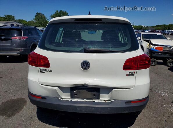 WVGBV7AX1HK052702 2017 VOLKSWAGEN TIGUAN White Вид салону спереду