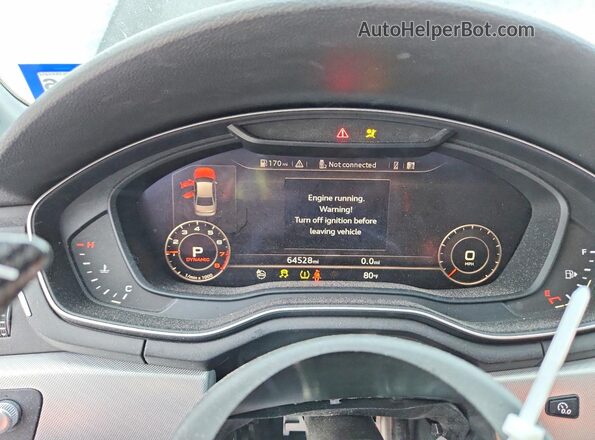 WAUFNAF49HN063363 2017 AUDI A4 Черный Вид задних сидений