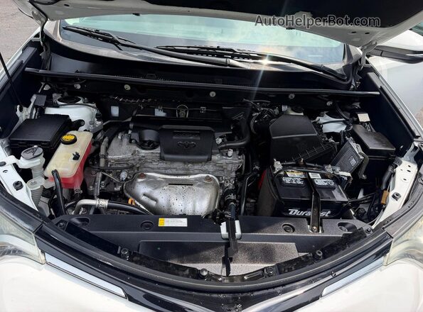2T3WFREV2JW447380 2018 TOYOTA RAV4 White Widok deski rozdzielczej