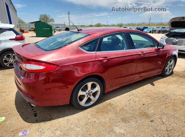 3FA6P0HD1GR239988 2016 FORD FUSION Темно-бордовый Передняя правая четверть