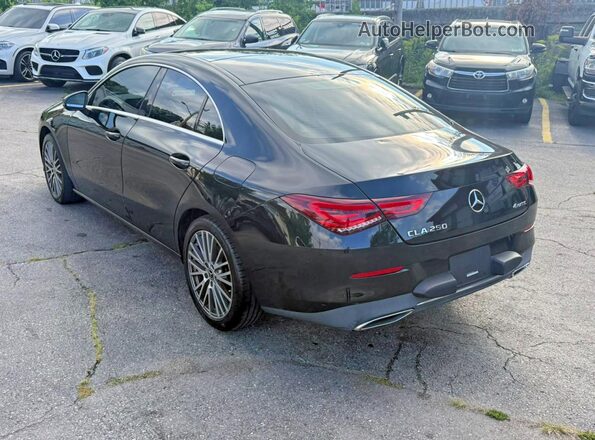 W1K5J4HB0LN087041 2020 MERCEDES-BENZ CLA-CLASS Black Tył prawy