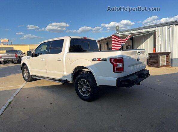 1FTEW1E53KKD04901 2019 FORD F150 White Delantero derecho