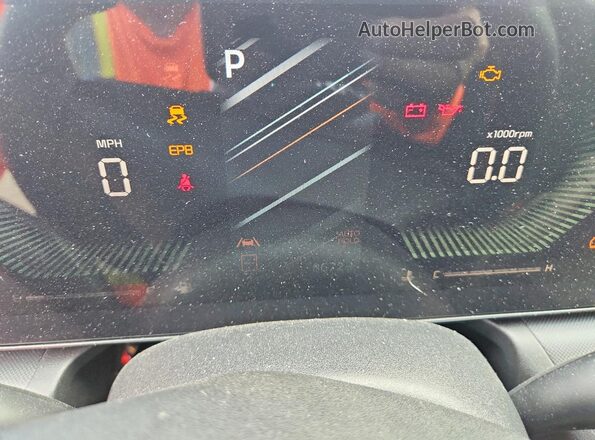 3KPFT4DEXSE102396 2025 KIA K4 Black Vista de los asientos traseros