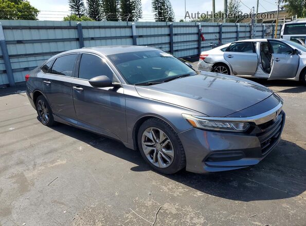 1HGCV1F19JA167183 2018 HONDA ACCORD Black Vista frontal